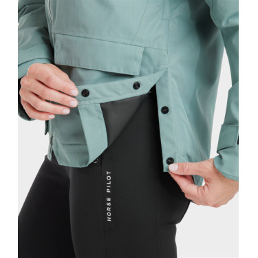 Chaqueta Essential Horse Pilot mujer Verde salvia