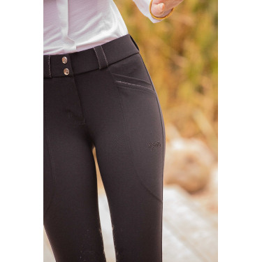 Pantalón de equitación PENELOPE “Sybille” Negro