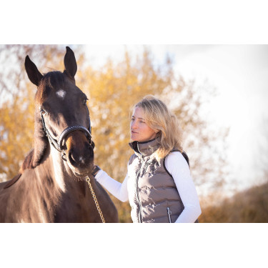 Doudoune sans manche PENELOPE Anouck Gris