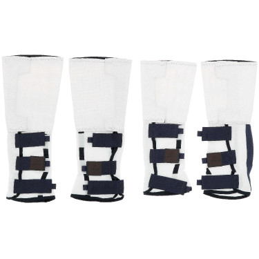 Equithème Pro protectores contra insectos por 4 Blanco Equithème Pro protectores contra insectos por 4 Blanco