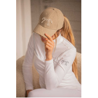 Naomi Pénélope mascota Topo / blanco Marrón Naomi Pénélope mascota Topo / blanco Marrón