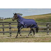 Manta Weatherbeeta ComFiTec Essential Combo 220 g Azul marino / plata / rojo