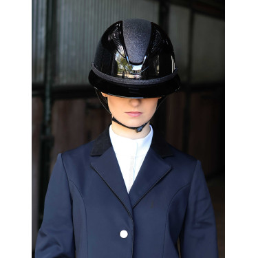 Galón desmontable para casco Lami-Cell Glitter Negro