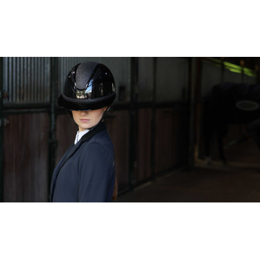 Galón desmontable para casco Lami-Cell Glitter Negro