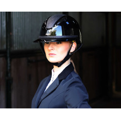 Galón desmontable para casco Lami-Cell Glitter Negro