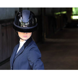 Galón desmontable para casco Lami-Cell Glitter Negro