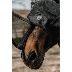 Máscara antimoscas anti-UV Pro Series Extra Negro