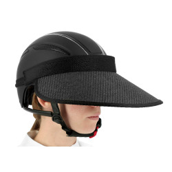 Visera de protección UV para casco EQUITHÈME Negro