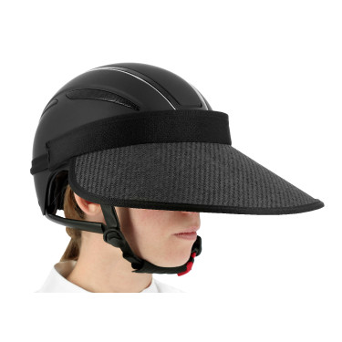 Visera de protección UV para casco EQUITHÈME Negro