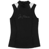 Polo Te quiero EQUITHÈME - Alba Negro