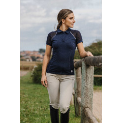 Polo EQUITHÈME Originals - Agathe Marino Azul marino Polo EQUITHÈME Originals - Agathe Marino Azul marino