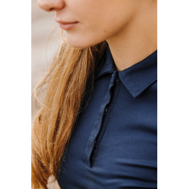 Polo EQUITHÈME Originals - Agathe Marino Azul marino Polo EQUITHÈME Originals - Agathe Marino Azul marino