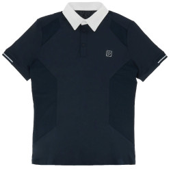 Polo EQUITHÈME - Víctor Marino Azul marino