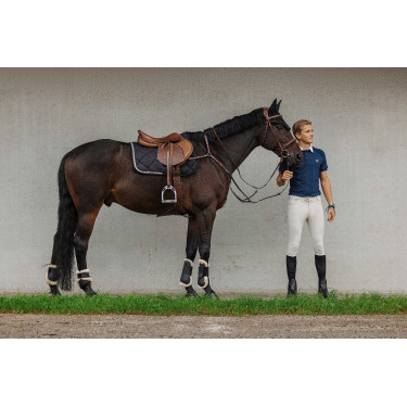 Polo EQUITHÈME - Víctor Marino Azul marino Polo EQUITHÈME - Víctor Marino Azul marino