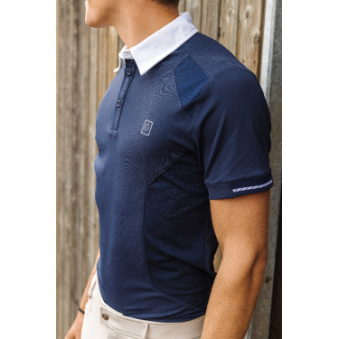 Polo EQUITHÈME - Víctor Marino Azul marino Polo EQUITHÈME - Víctor Marino Azul marino