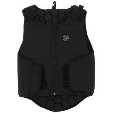 Dorsal Equithème Hexaflex infantil Negro Dorsal Equithème Hexaflex infantil Negro