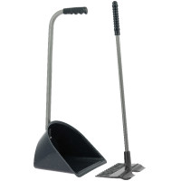 Pala y rastrillo Hippotonic Glitter Azul Pala y rastrillo Hippotonic Glitter Azul