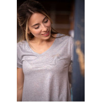 Camiseta Pénélope Juline Gris Camiseta Pénélope Juline Gris