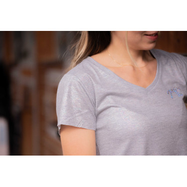 Camiseta Pénélope Juline Gris Camiseta Pénélope Juline Gris