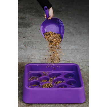 Comedero anti-glotón Hippotonic Púrpura Violeta Comedero anti-glotón Hippotonic Púrpura Violeta