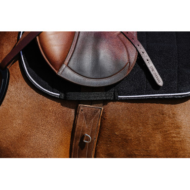 Manta de montar Riding World Corduroy Negro