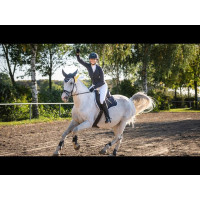 Handschoenen Competition HKM Blanc - Rose Blanco