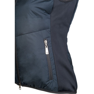 Chaleco sin mangas HKM Comfort Temperature Style sin batería Azul oscuro