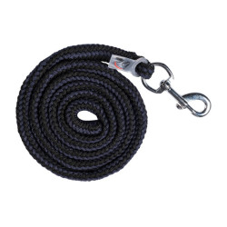 Longe Catherine con mosquetón HKM Azul oscuro / negro