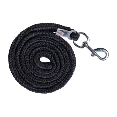 Longe Catherine con mosquetón HKM Azul oscuro / negro