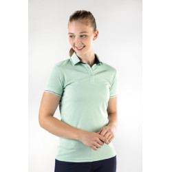 Polo Clásico HKM Menta Verde