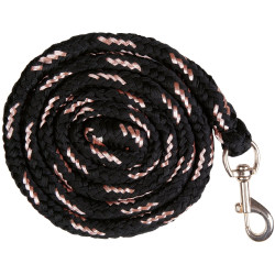 Longe Rosegold con mosquetón HKM