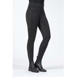 Legging Cosy Style con asiento completo de silicona HKM Negro
