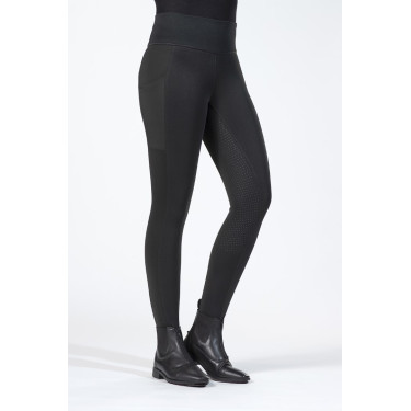 Legging Cosy Style con asiento completo de silicona HKM Negro