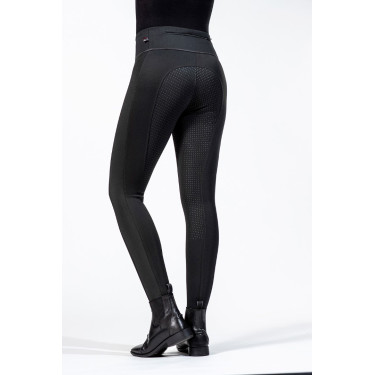 Legging Cosy Style con asiento completo de silicona HKM Negro