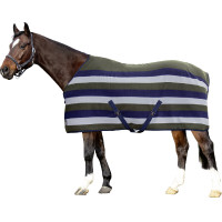 Manta secante Professional HKM Azul oscuro / arena / marrón oscuro