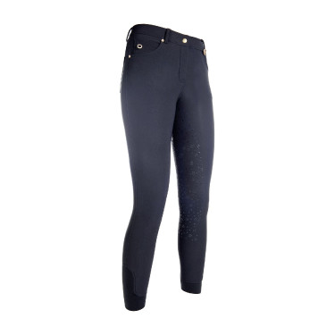 Pantalón LG Basic con culera de silicona HKM Azul oscuro Pantalón LG Basic con culera de silicona HKM Azul oscuro