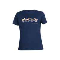 Kinder T-shirt Pony Club HKM Azul oscuro