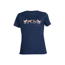 Kinder T-shirt Pony Club HKM Azul oscuro Kinder T-shirt Pony Club HKM Azul oscuro
