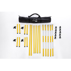 Set de salto HKM Hobby Horsing Amarillo