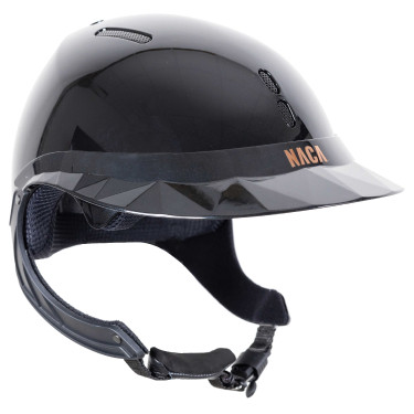 Casco Naca Gravity TR Negro brillante