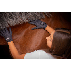 Guantes EDEN BY PENELOPE Prisma strass niño Marino Azul marino