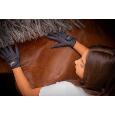 Guantes EDEN BY PENELOPE Prisma strass niño Marino Azul marino