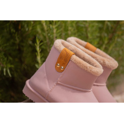 Botas forradas Pénélope Gris glaciar Botas forradas Pénélope Gris glaciar