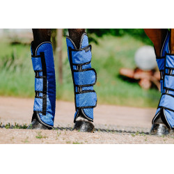 Protectores de transporte Equithème - TYREX Aisance 1200D Azul real