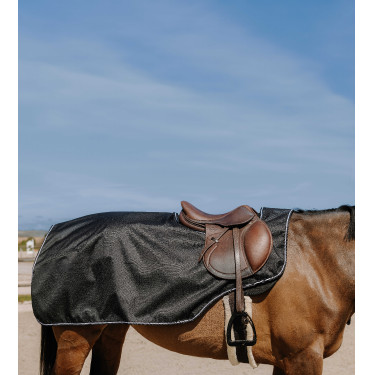 Riñonera Equithème - TYREX 600D - Tejido polar Negro Riñonera Equithème - TYREX 600D - Tejido polar Negro