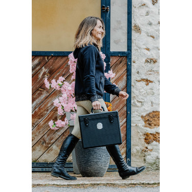 Legging Equithème Acacia Gris pardo Marrón