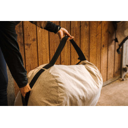 Bolsa de heno de transporte HIPPOTONIC Crudo Beige