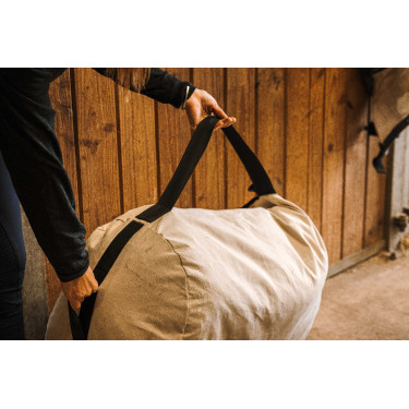 Bolsa de heno de transporte HIPPOTONIC Crudo Beige