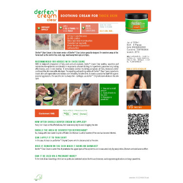 Crema Animaderm Derfen™ Clear Crema Animaderm Derfen™ Clear