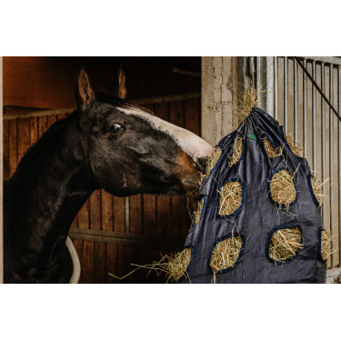 Bolsa para heno Hippotonic con agujero Azul marino Bolsa para heno Hippotonic con agujero Azul marino